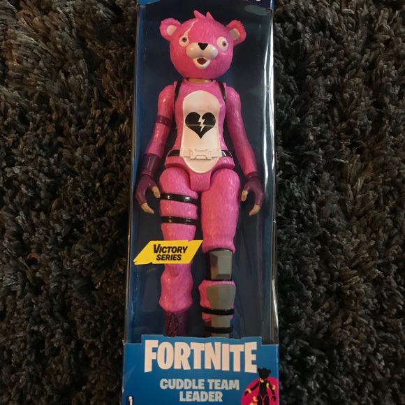 NIB Fortnite Cuddle Team Leader 12” Bear Figure - Picture 1 of 6